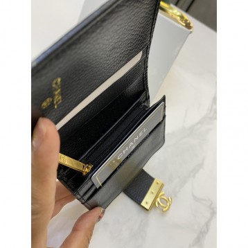 ChaneL・ウォレット 財布 小銭入り wallet 大容量 多機能 三折財布 