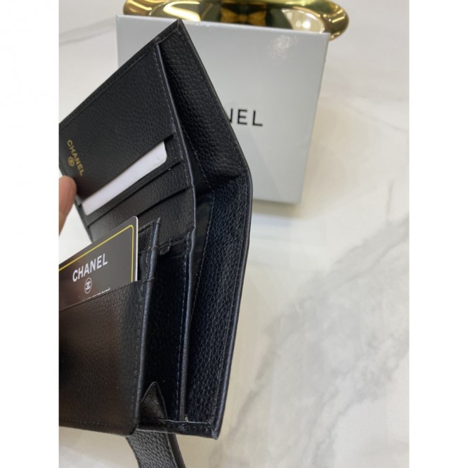 ChaneL・ウォレット 財布 小銭入り wallet 大容量 多機能 三折財布 