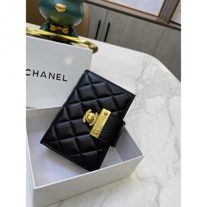 ChaneL・ウォレット 財布 小銭入り wallet 大容量 多機能 三折財布 