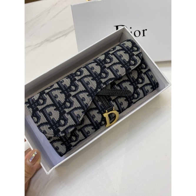 DiOR・レザー コンチネンタルウォレット 財布 折財布