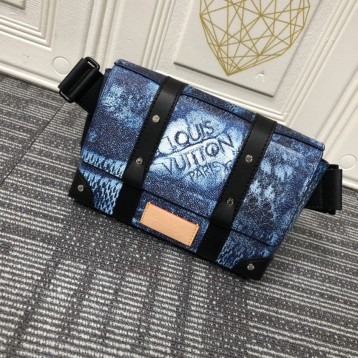 【LOUIS VUITTON】SLINGBAG TRUNK ダミエ ソルト