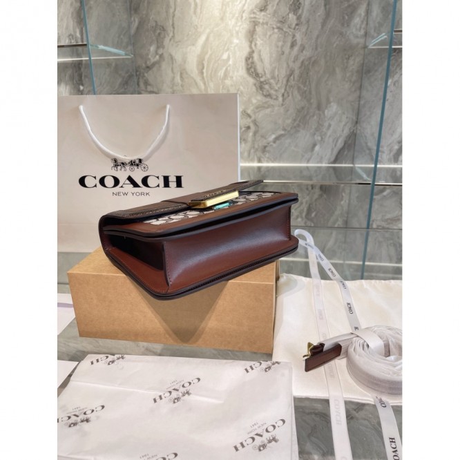 Coachコーチ・最新なクラシック ショルダーバッグ 手提げ袋 肩掛け