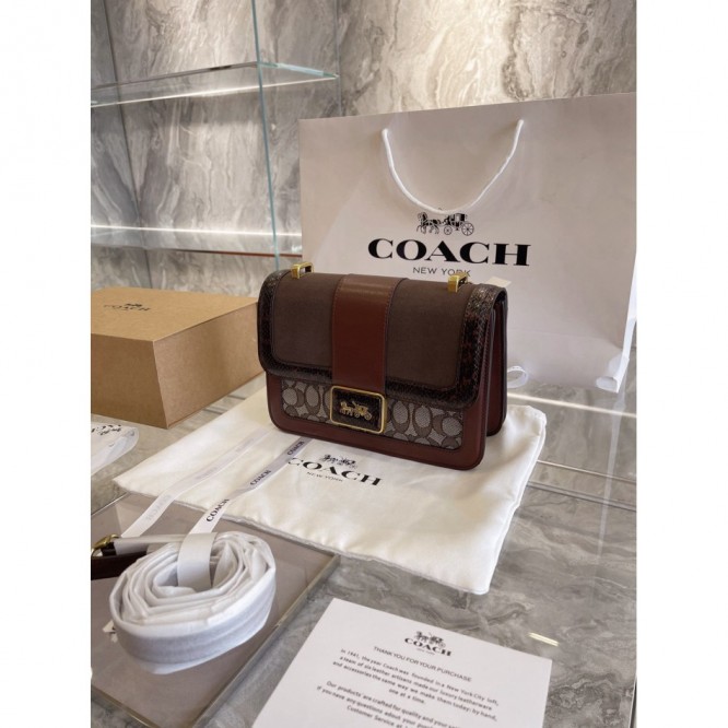 Coachコーチ・最新なクラシック ショルダーバッグ 手提げ袋 肩掛け