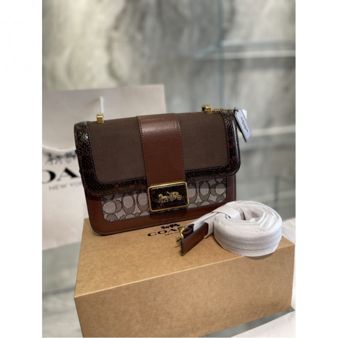 Coachコーチ・最新なクラシック ショルダーバッグ 手提げ袋 肩掛け