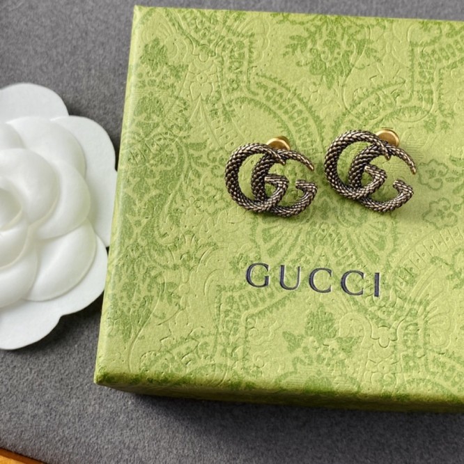 【GUCCIグッチ】ダブルG イヤリング