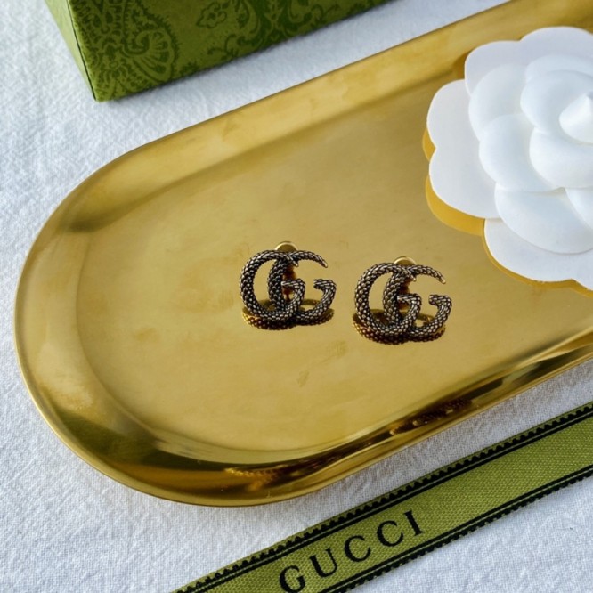 【GUCCIグッチ】ダブルG イヤリング