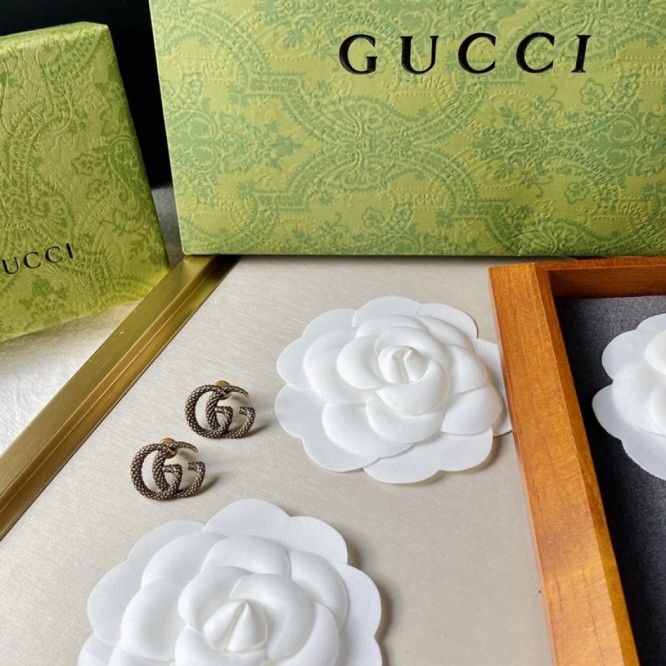 【GUCCIグッチ】ダブルG イヤリング