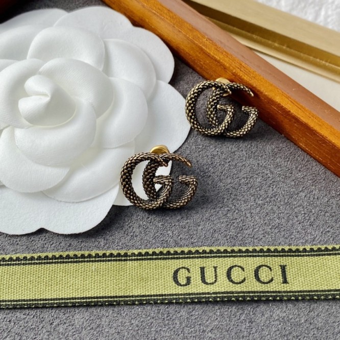 【GUCCIグッチ】ダブルG イヤリング
