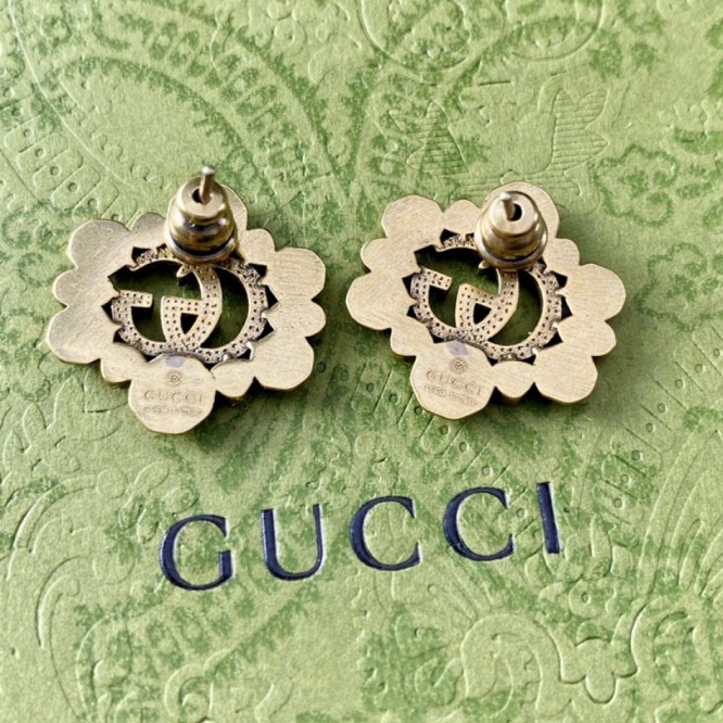 【GUCCIグッチ】ダブルG イヤリング