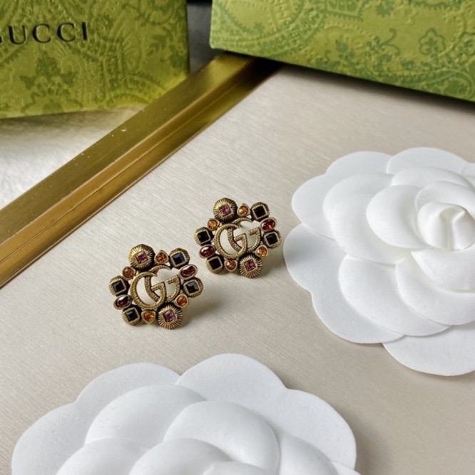 【GUCCIグッチ】ダブルG イヤリング