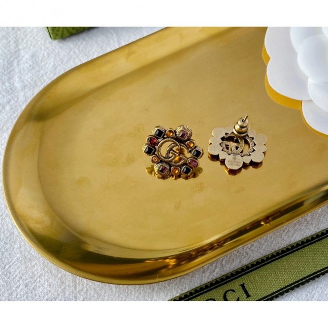 【GUCCIグッチ】ダブルG イヤリング