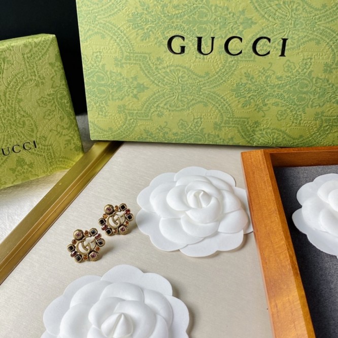 【GUCCIグッチ】ダブルG イヤリング