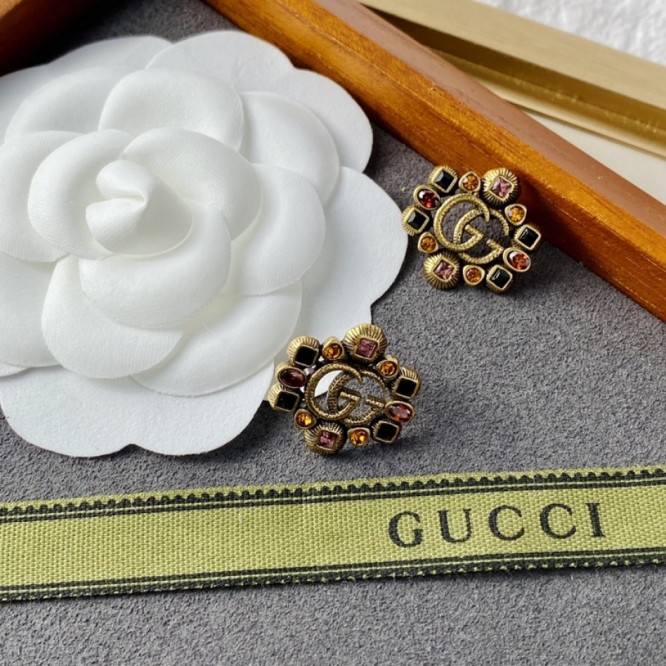 【GUCCIグッチ】ダブルG イヤリング