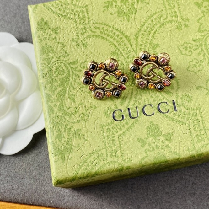 【GUCCIグッチ】ダブルG イヤリング