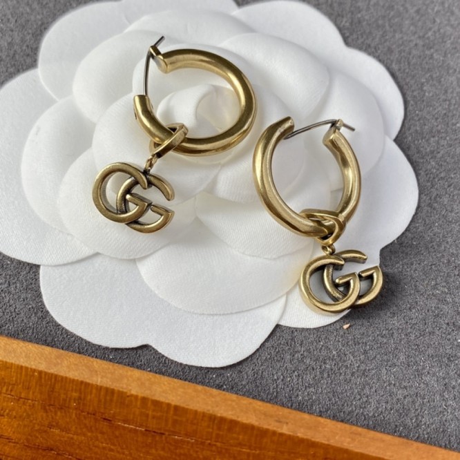 【GUCCIグッチ】ダブルG イヤリング