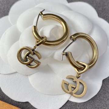 【GUCCIグッチ】ダブルG イヤリング
