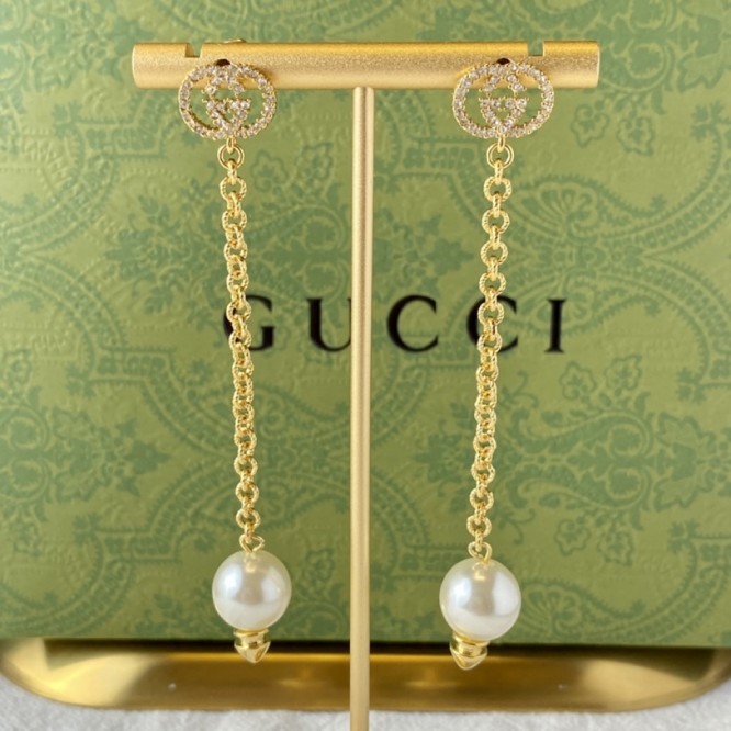 【GUCCIグッチ】ダブルG イヤリング