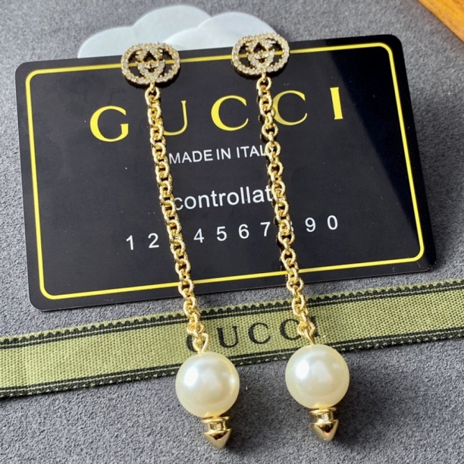 【GUCCIグッチ】ダブルG イヤリング