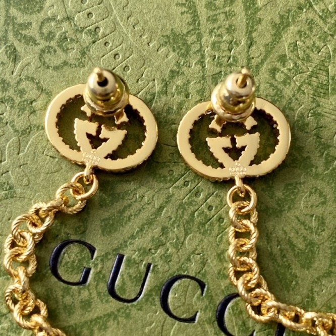 【GUCCIグッチ】ダブルG イヤリング