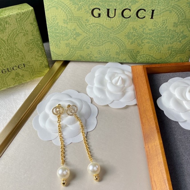 【GUCCIグッチ】ダブルG イヤリング