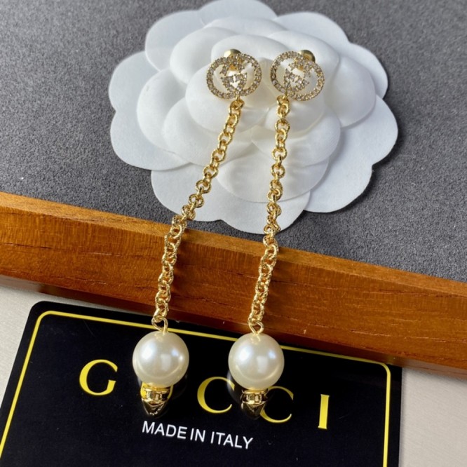 【GUCCIグッチ】ダブルG イヤリング