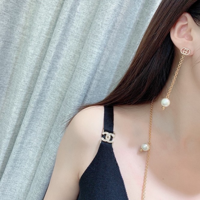 【GUCCIグッチ】ダブルG イヤリング