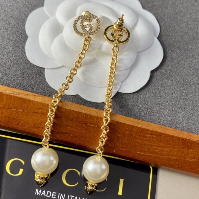 【GUCCIグッチ】ダブルG イヤリング