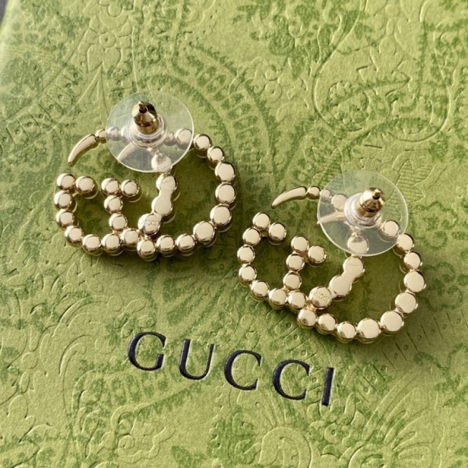 【GUCCIグッチ】ダブルG イヤリング
