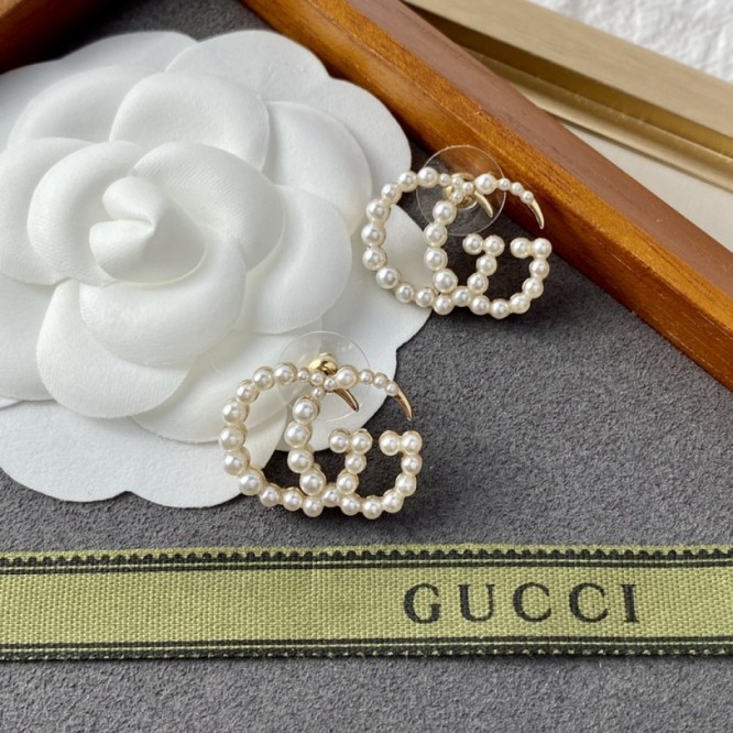 【GUCCIグッチ】ダブルG イヤリング