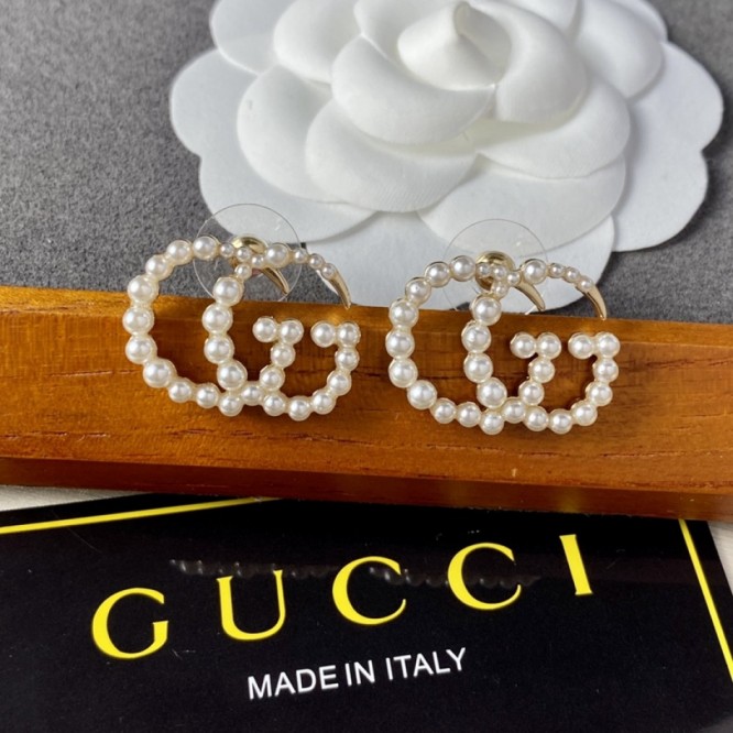 【GUCCIグッチ】ダブルG イヤリング