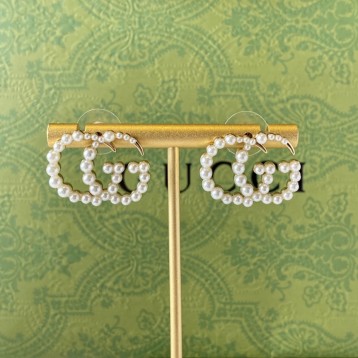 【GUCCIグッチ】ダブルG イヤリング