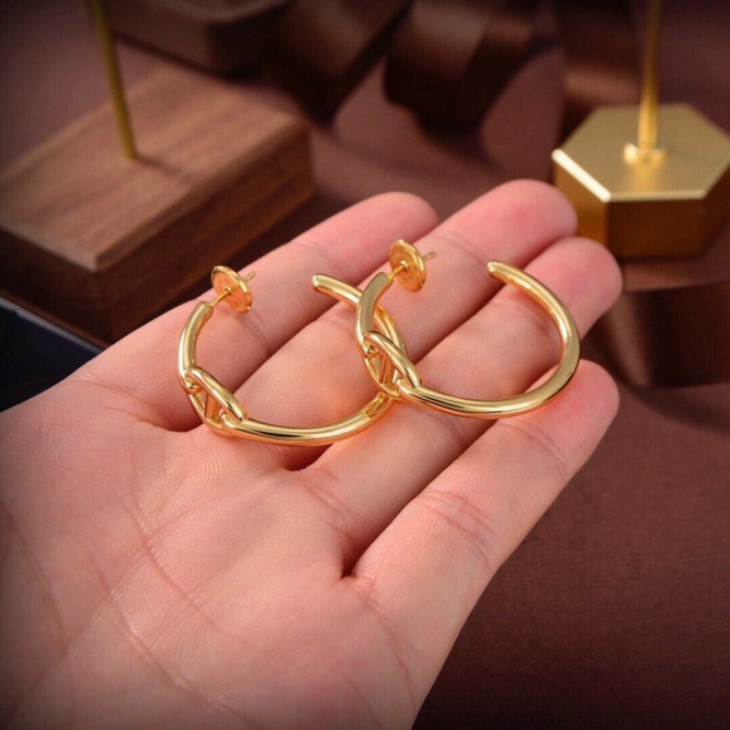 Hermes エルメス ・スタッドピアス イヤリング
