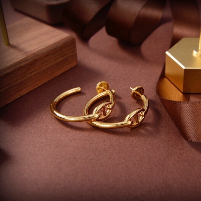 Hermes エルメス ・スタッドピアス イヤリング