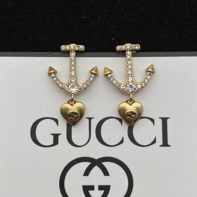 【GUCCIグッチ】ダブルG イヤリング