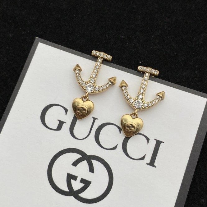 【GUCCIグッチ】ダブルG イヤリング