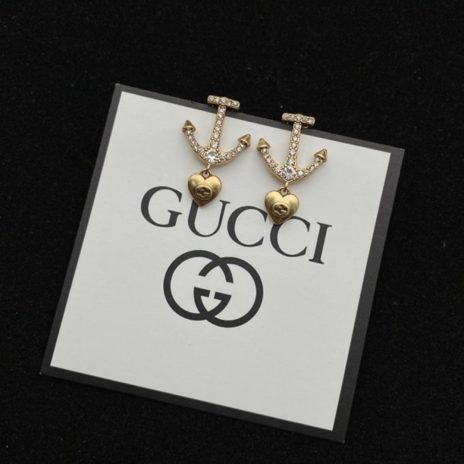 【GUCCIグッチ】ダブルG イヤリング