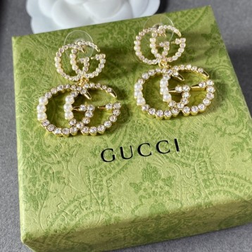 【GUCCIグッチ】ダブルG イヤリング
