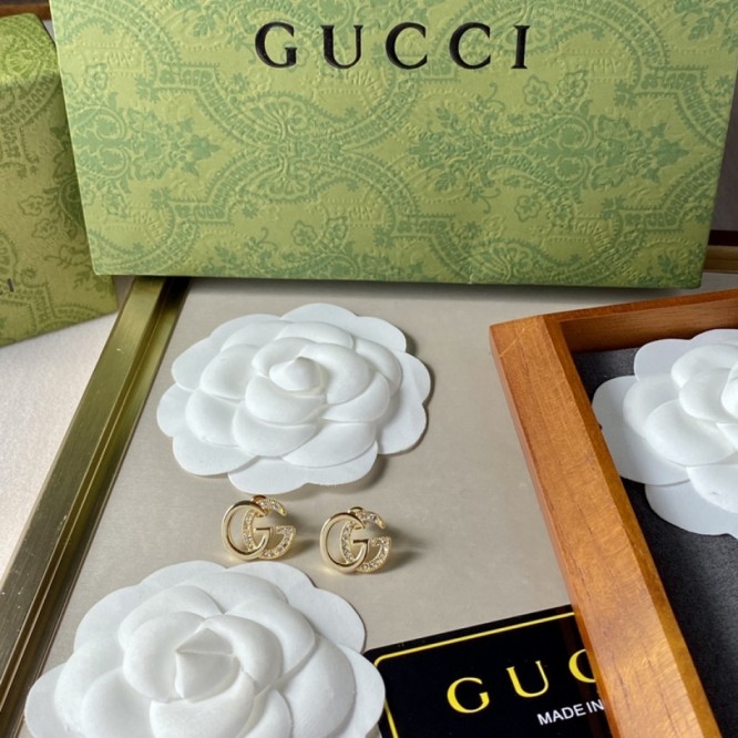 【GUCCIグッチ】ダブルG イヤリング