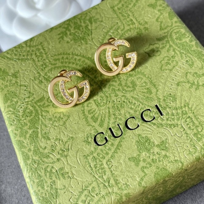 【GUCCIグッチ】ダブルG イヤリング