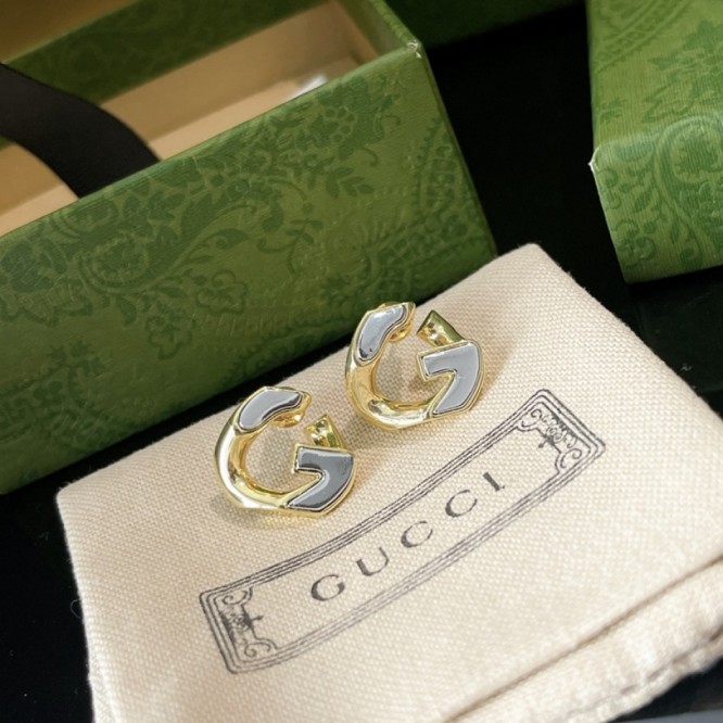 【GUCCIグッチ】ダブルG イヤリング