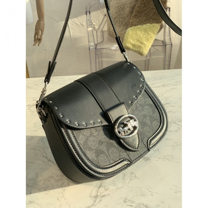 Coachコーチ・最新なクラシック ショルダーバッグ 手提げ袋 肩掛け