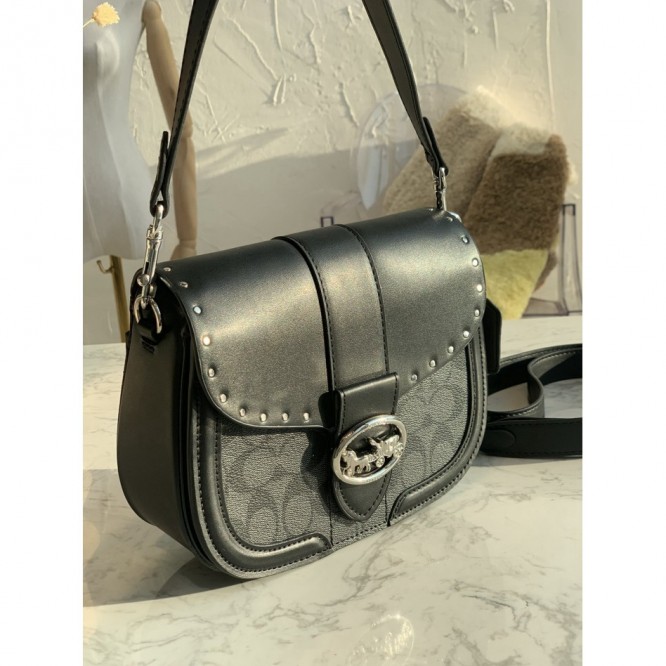 Coachコーチ・最新なクラシック ショルダーバッグ 手提げ袋 肩掛け