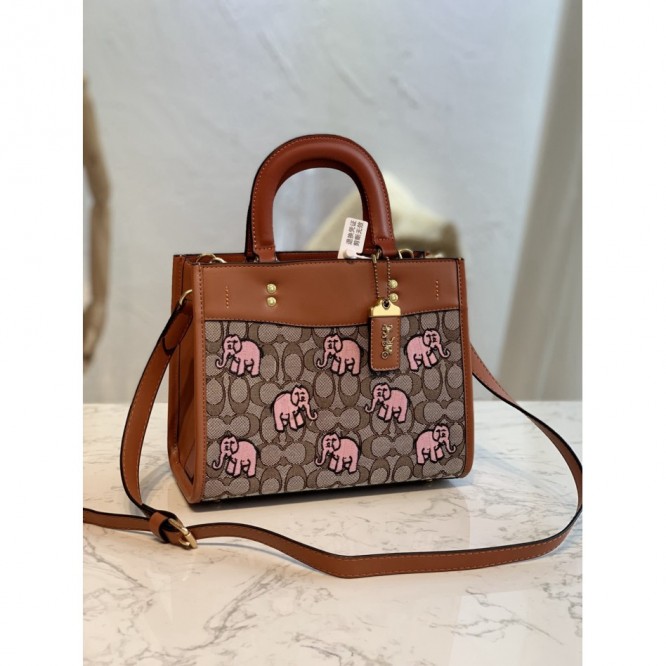 Coachコーチ・最新なクラシック ショルダーバッグ 手提げ袋 肩掛け