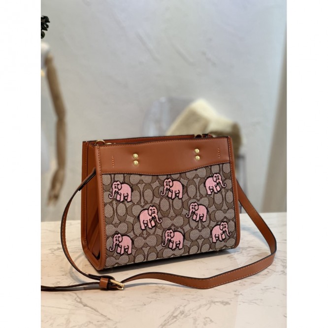Coachコーチ・最新なクラシック ショルダーバッグ 手提げ袋 肩掛け