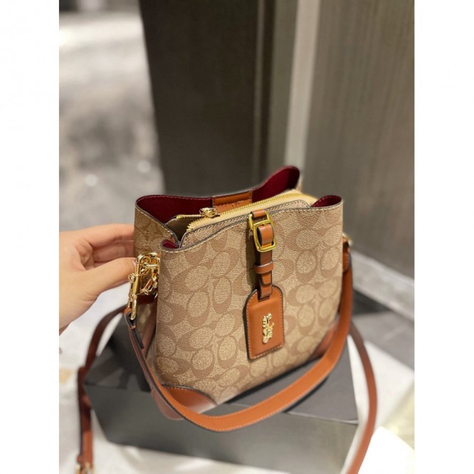 Coachコーチ・最新なクラシック ショルダーバッグ 手提げ袋 肩掛け