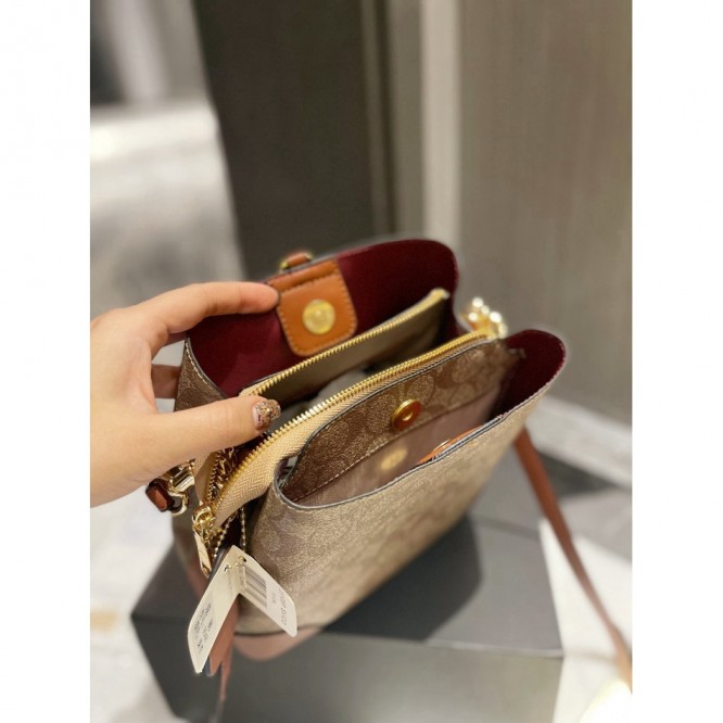 Coachコーチ・最新なクラシック ショルダーバッグ 手提げ袋 肩掛け