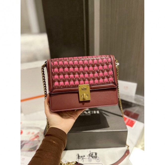 Coachコーチ・最新なクラシック ショルダーバッグ 手提げ袋 肩掛け