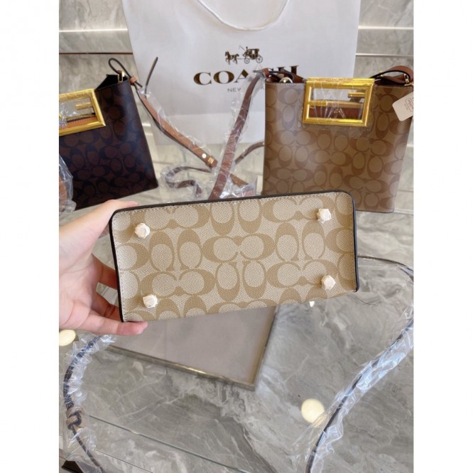 Coachコーチ・最新なクラシック ショルダーバッグ 手提げ袋 肩掛け