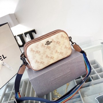 Coachコーチ・最新なクラシック ショルダーバッグ 手提げ袋 肩掛けカメラバッグ　