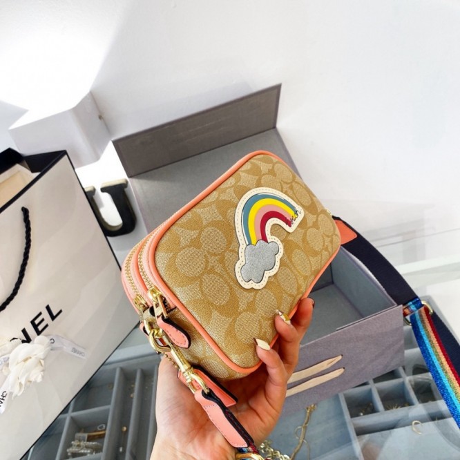 Coachコーチ・最新なクラシック ショルダーバッグ 手提げ袋 肩掛けカメラバッグ